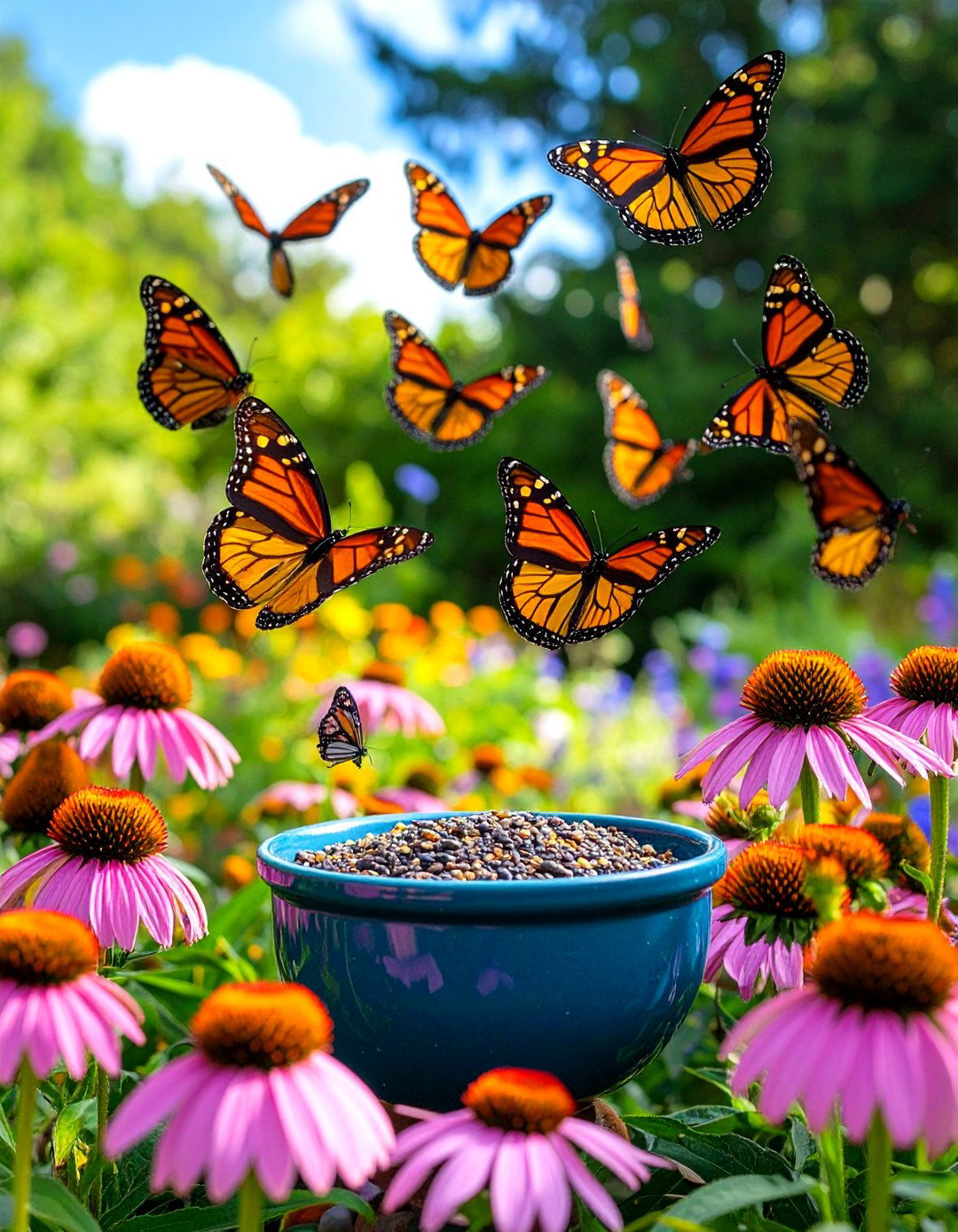 The Butterfly Puddler and Nectar Plant Seeds - 30 garden gift ideas