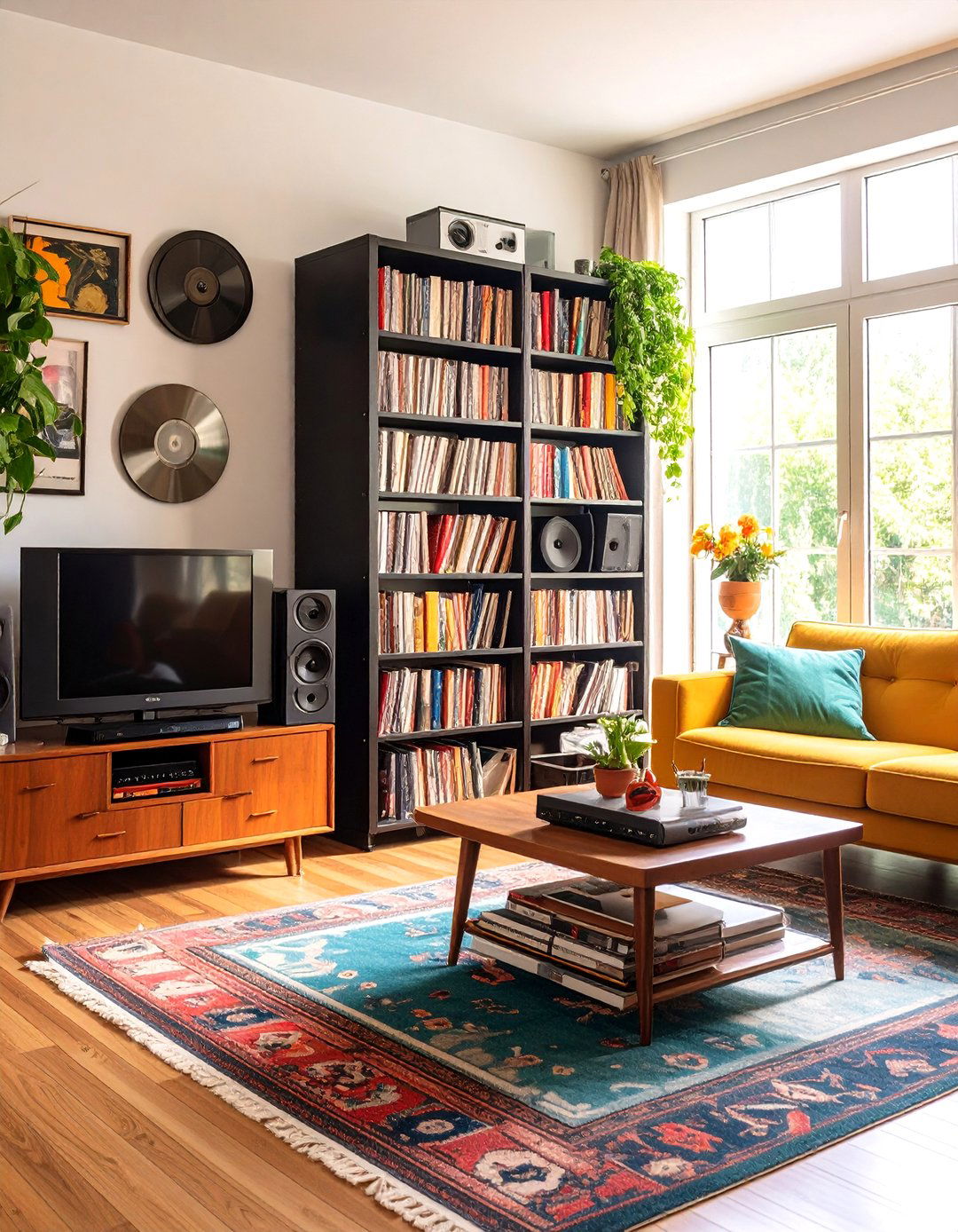 The CD Tower as Decor - 30 90s interior design ideas