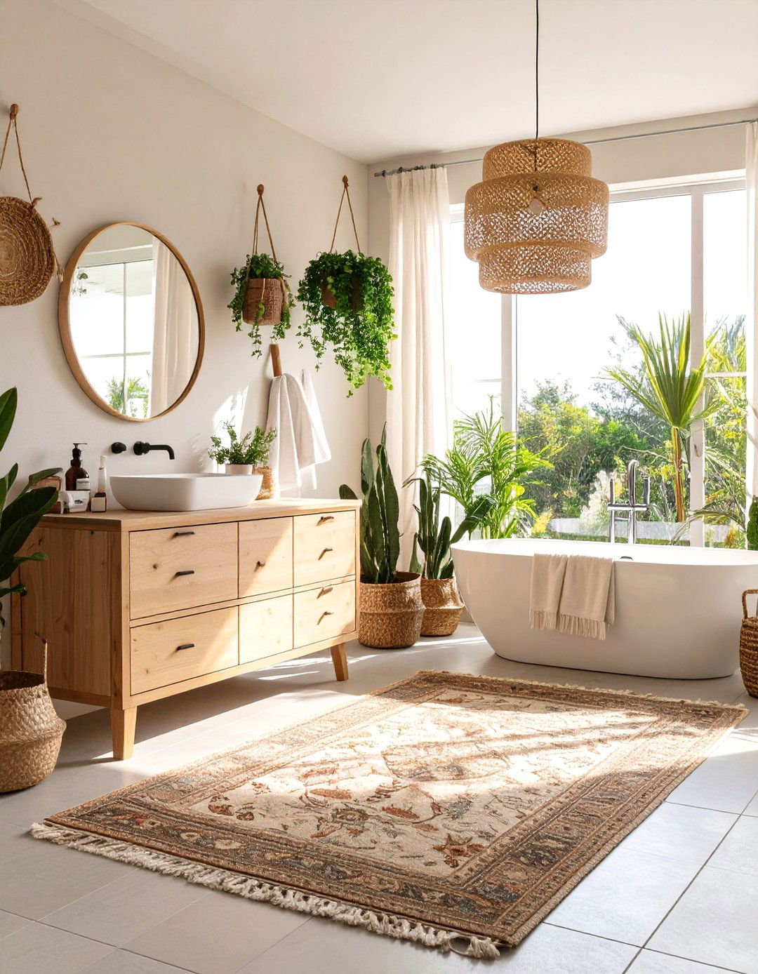 The California Casual Bathroom - 30 ai coastal bathroom ideas