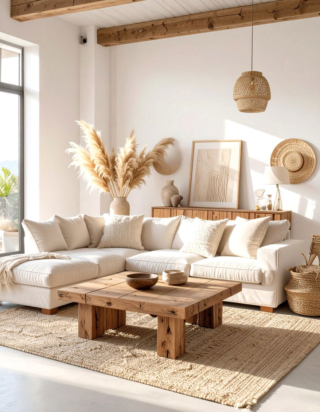 The California Cool Boho Living Room - 30 modern boho living room ideas
