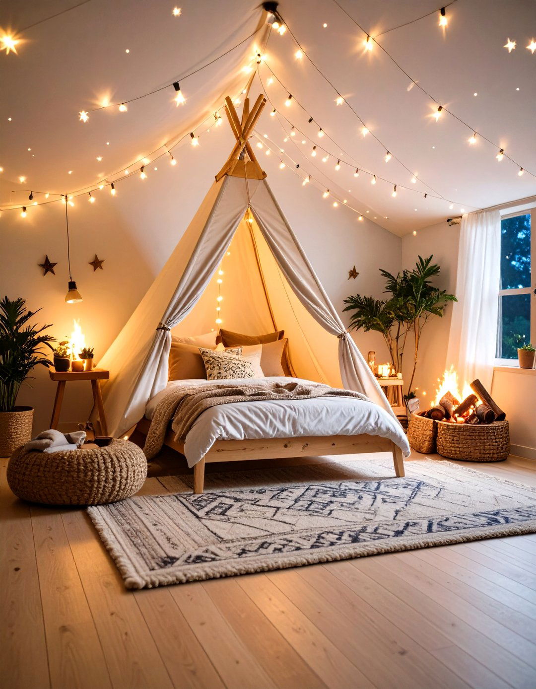 The Camping Under the Stars Bedroom - 30 12 year old boy bedroom ideas