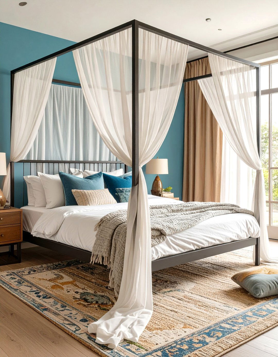 The Canopy Bed Dream Bedroom - 30 cozy master bedroom ideas