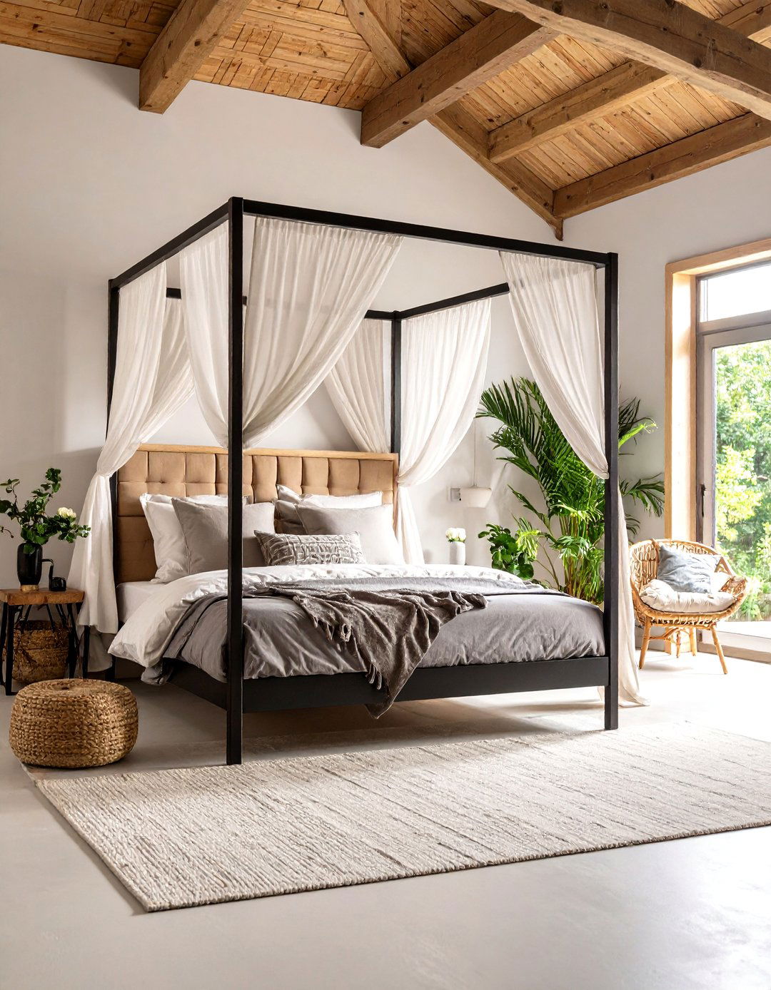 The Canopy Bed Statement Bedroom - 30 3d bedroom design ideas