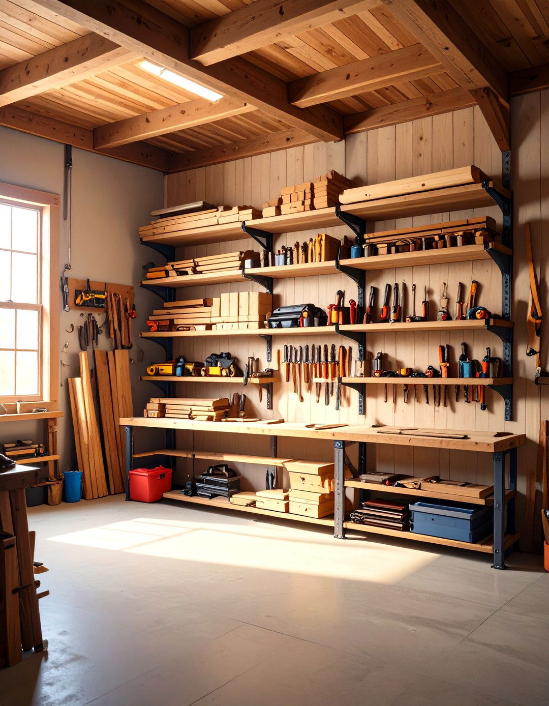 30 Sturdy Garage Shelf Ideas for Maximum Storage - We Love Home Blog