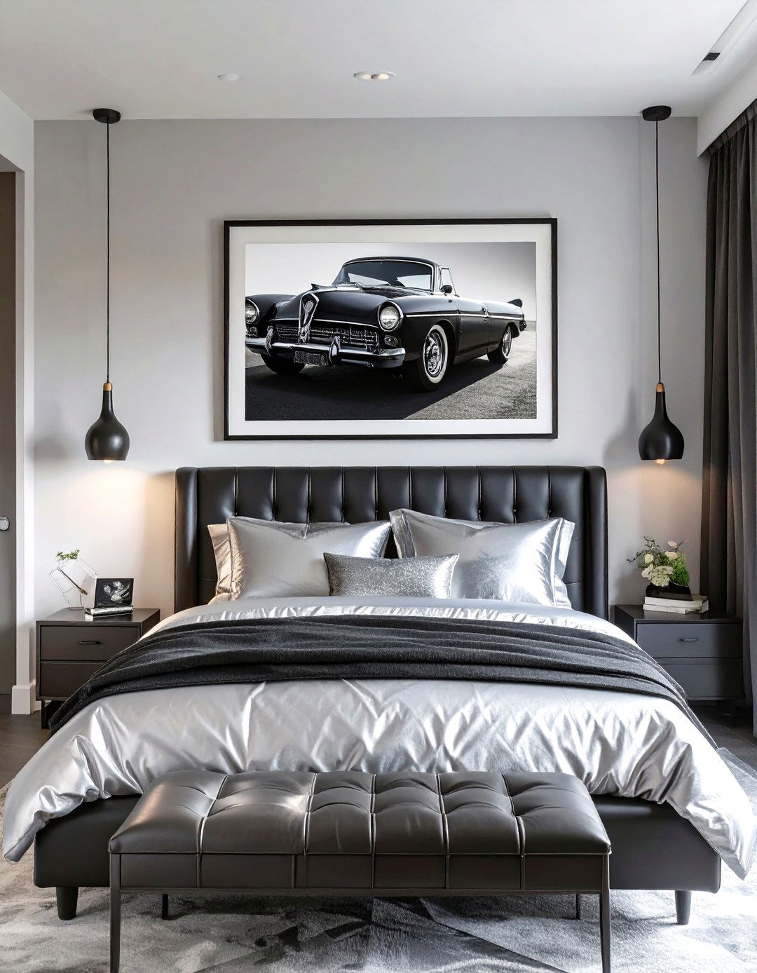The Car Enthusiasts Bedroom - 30 guys bedroom ideas