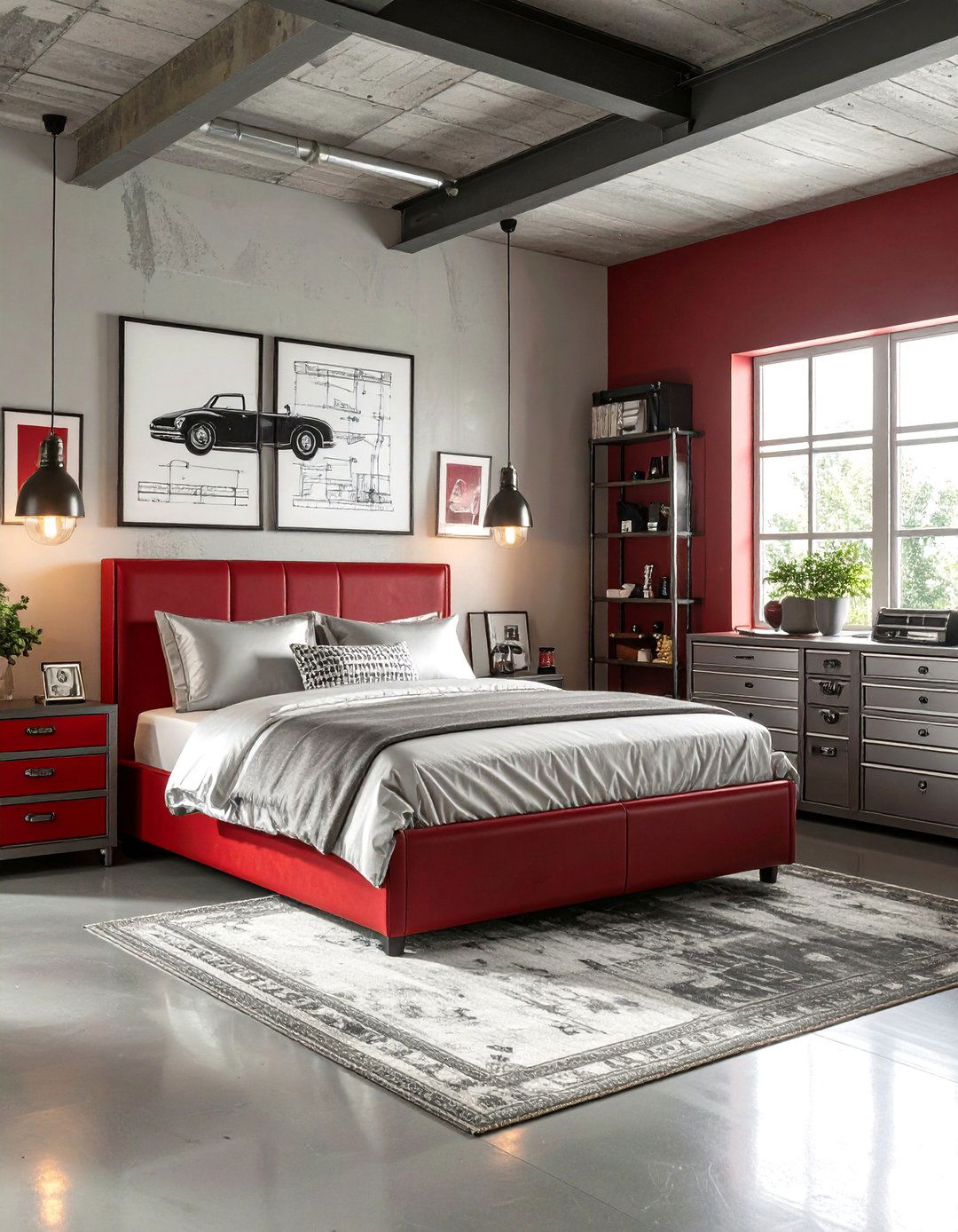 The Car Enthusiasts Garage Bedroom - 30 18 year old boy bedroom ideas