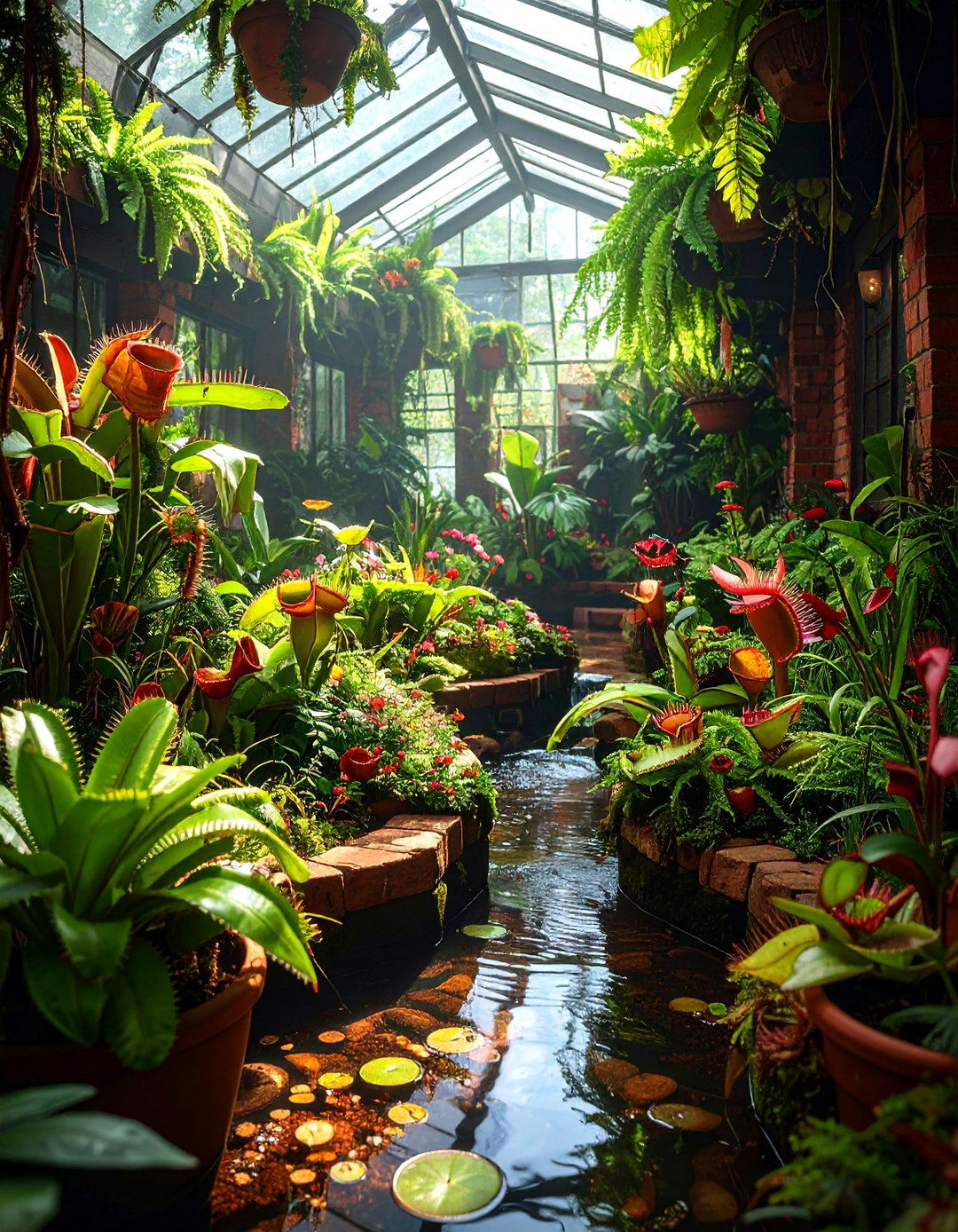 The Carnivorous Plant Bog - 30 lego ideas botanical garden