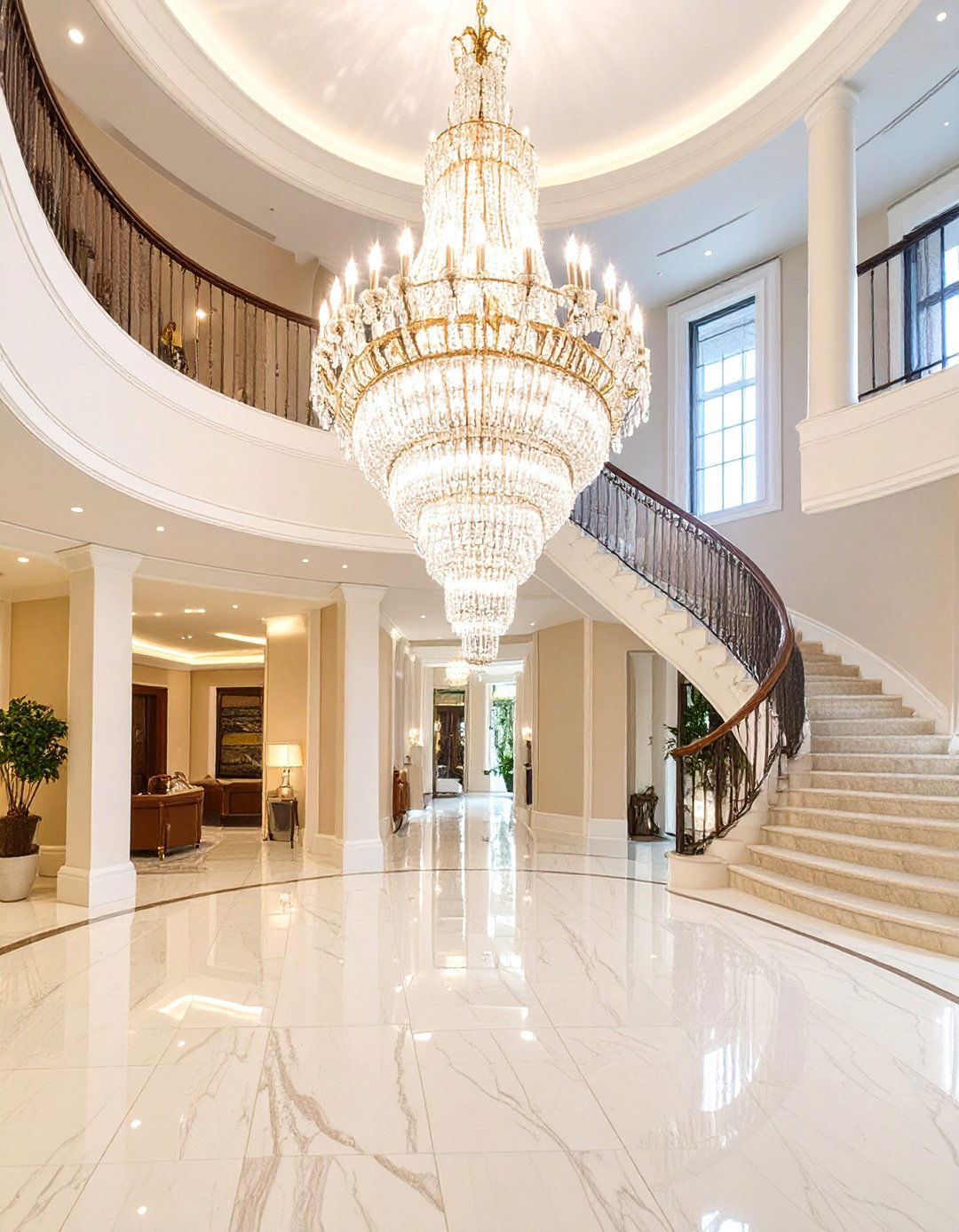 30 Grand Foyer Chandelier Ideas to Light Up Your Entryway - We Love ...