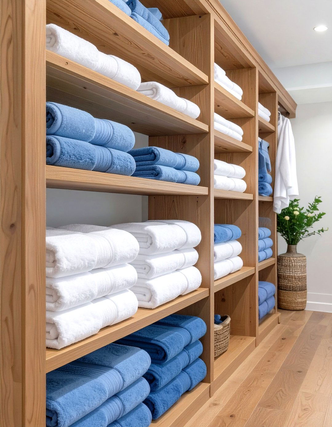 30 Hallway Linen Closet Ideas for Better Organization - We Love Home Blog