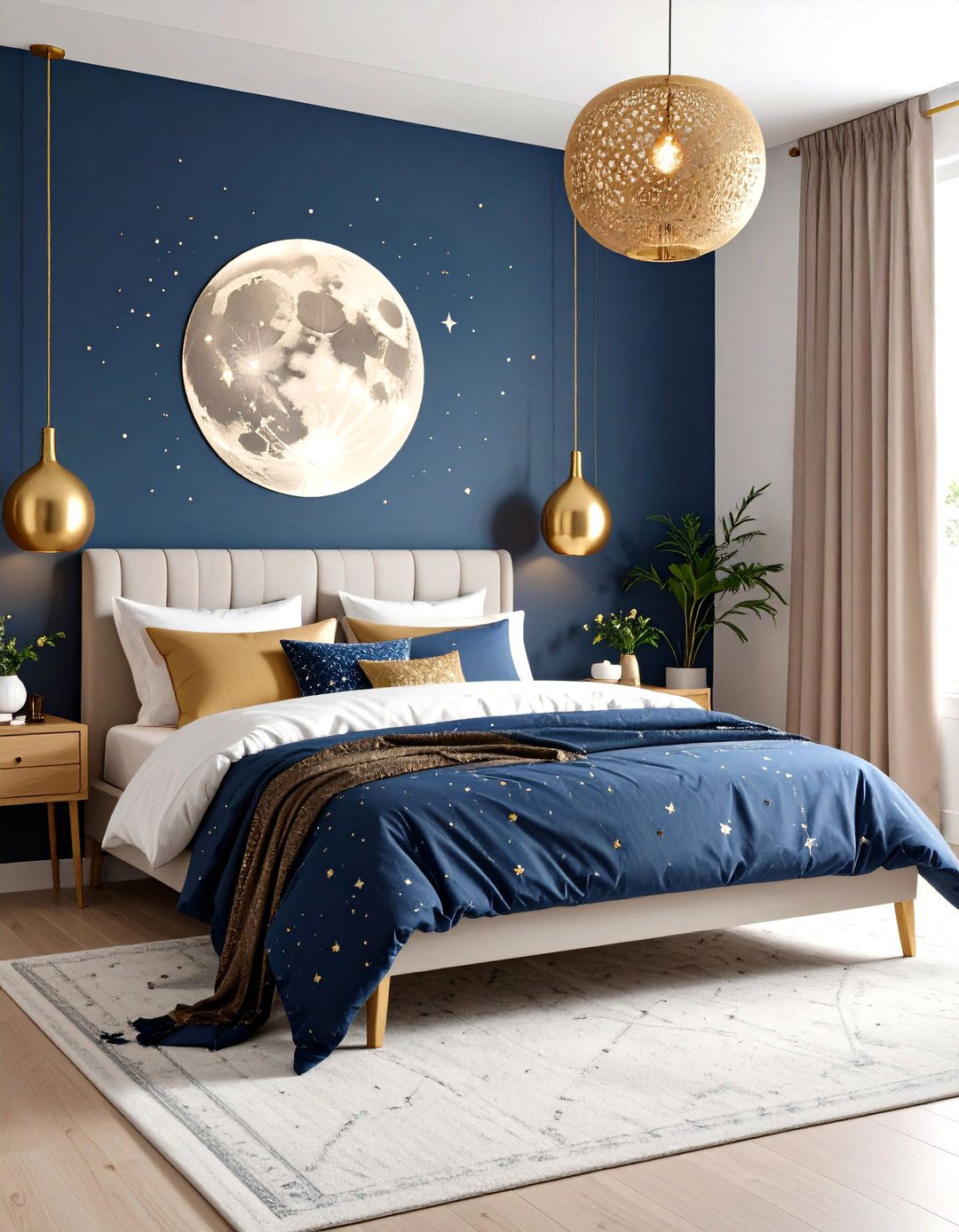 The Celestial Inspired Boho Bedroom - 30 ai boho chic bedroom ideas