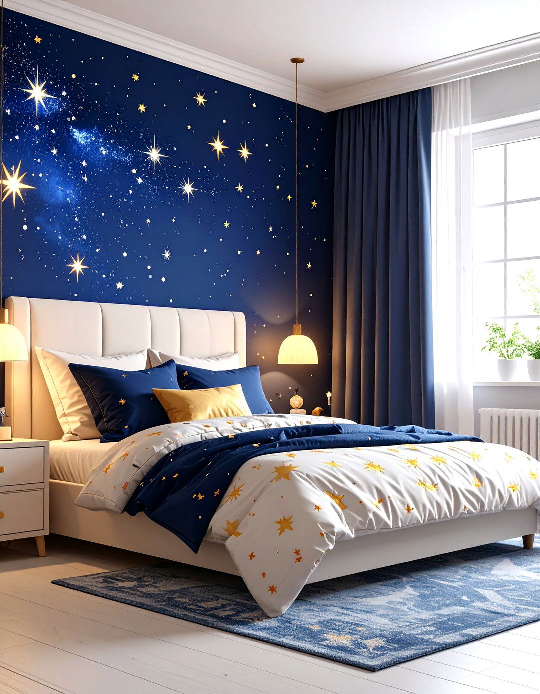 The Celestial Themed Bedroom - 30 90s interior design ideas