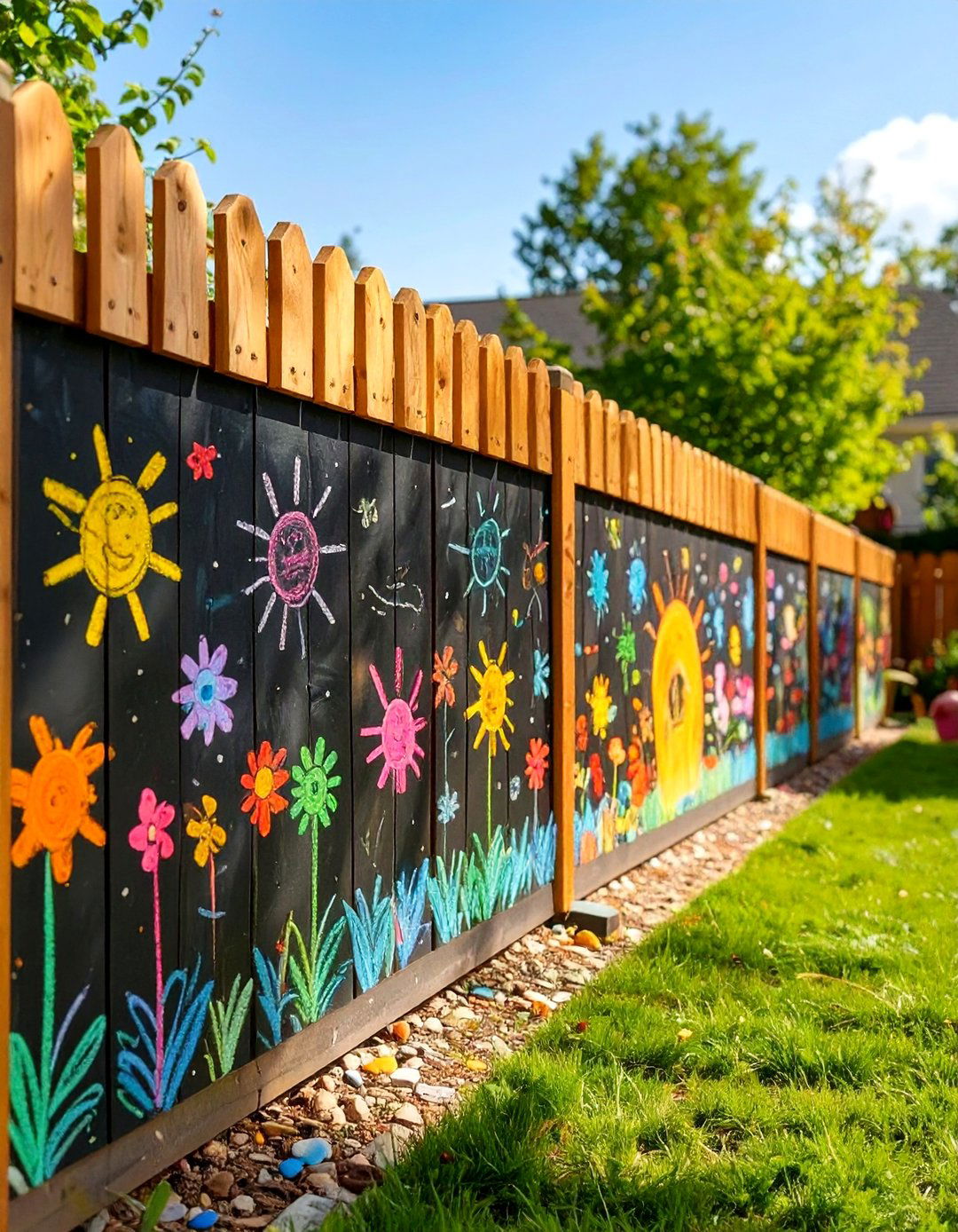 The Chalkboard Fence Gallery - 30 backyard play area ideas