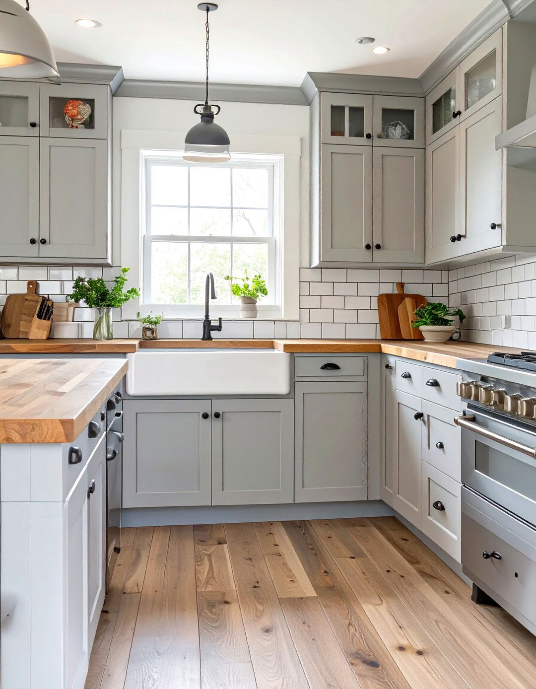 The Charming Kitchen with Penny Tiles - 30 backsplash ideas for kitchen