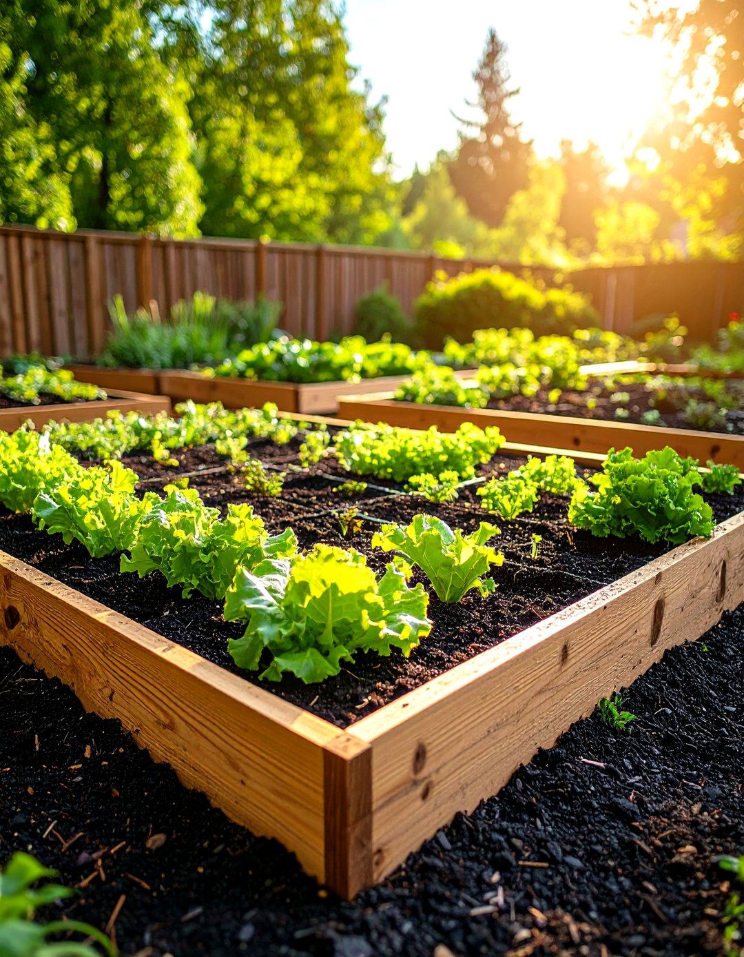 The Checkerboard Garden Bed - 30 garden beds ideas