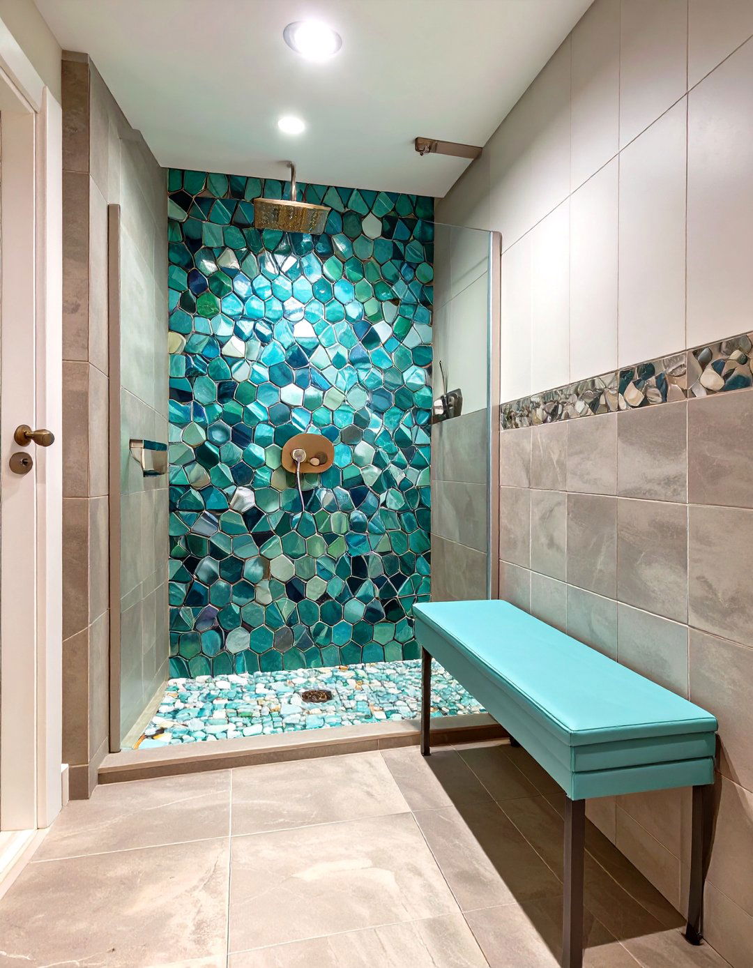 The Cheerful Color Pop Handicap Shower - 30 handicap shower ideas