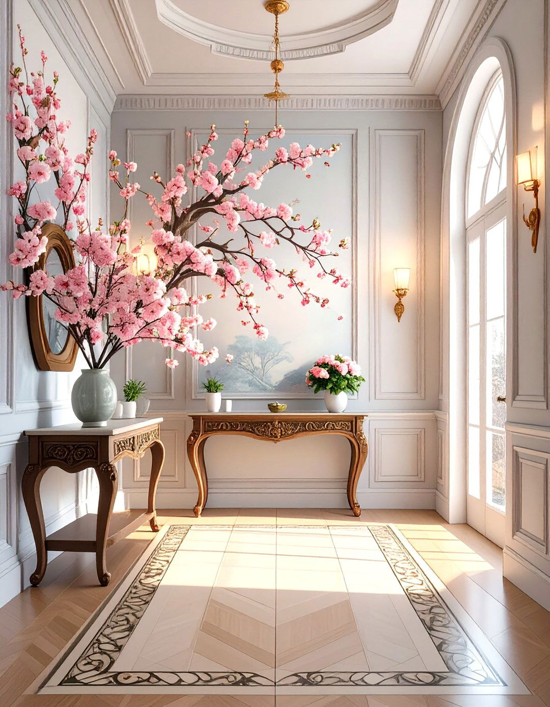 The Cherry Blossom Entryway - 30 art nouveau interior design ideas