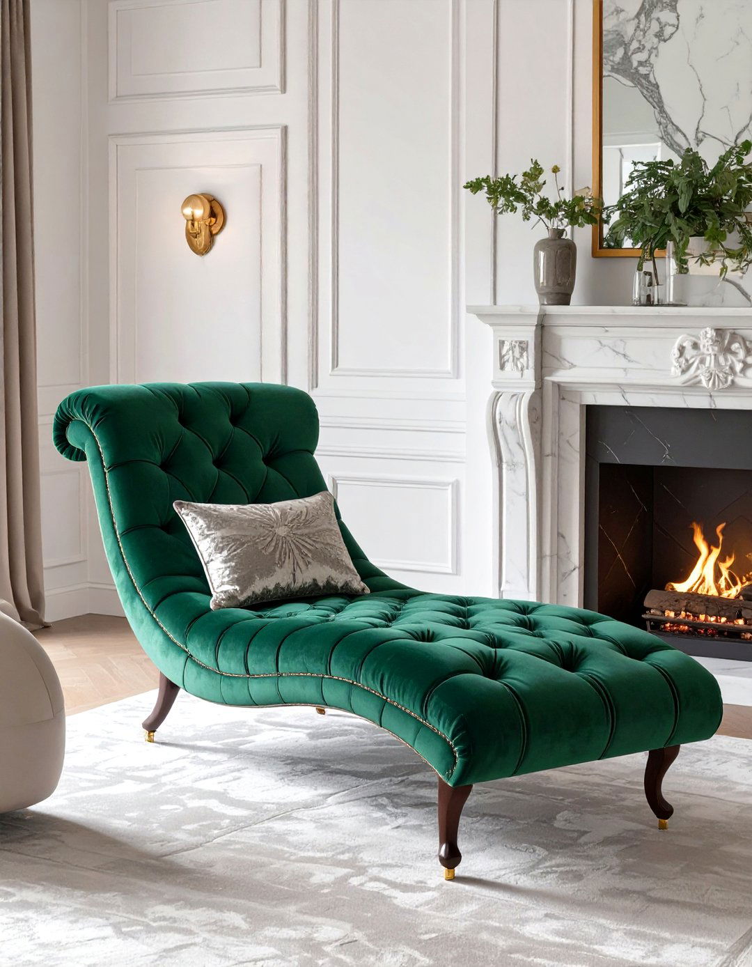 The Chic Bedroom Chaise Lounge - 30 bedroom seating ideas