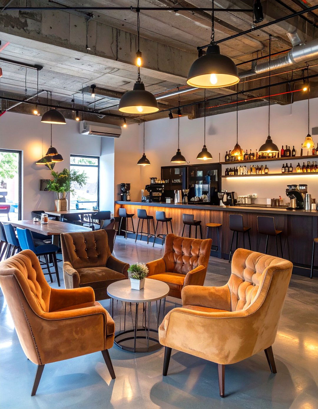 The Chic Coffee House Lounge - 30 garage hangout ideas