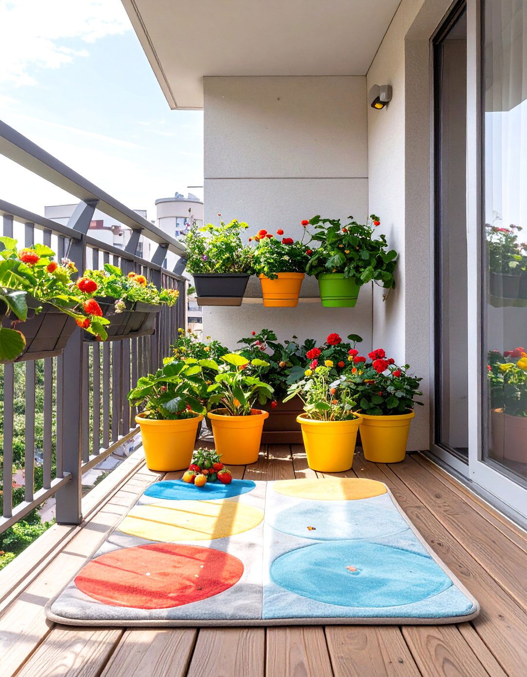 The Child Friendly Balcony Garden - 30 balcony garden ideas