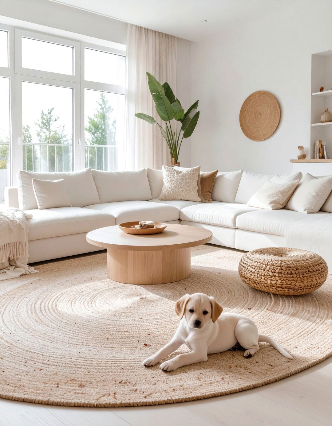 The Child and Pet Friendly Family Room - 30 ai pet-friendly home design ideas