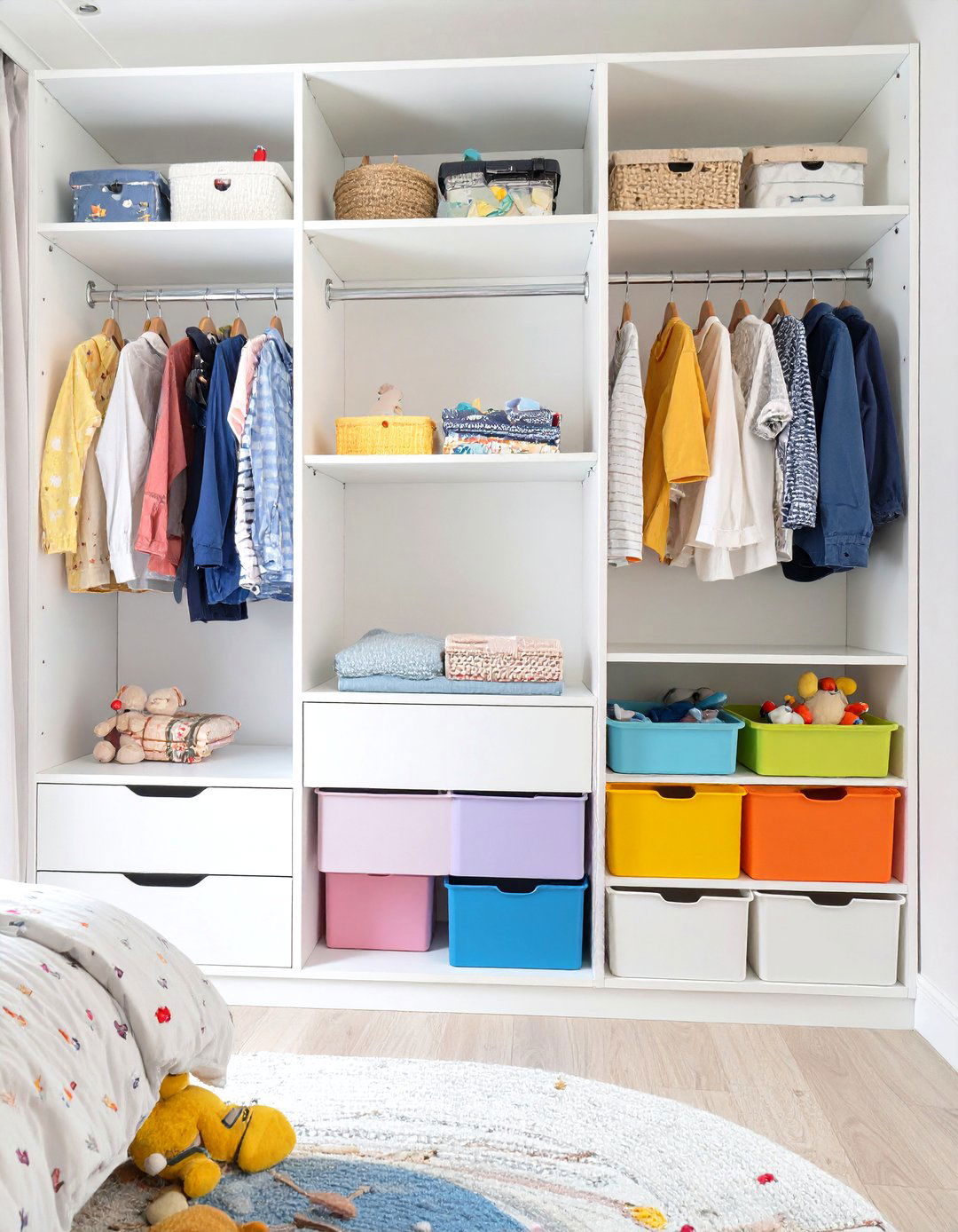 The Childrens Adjustable Closet System - 30 closet by design cost ideas