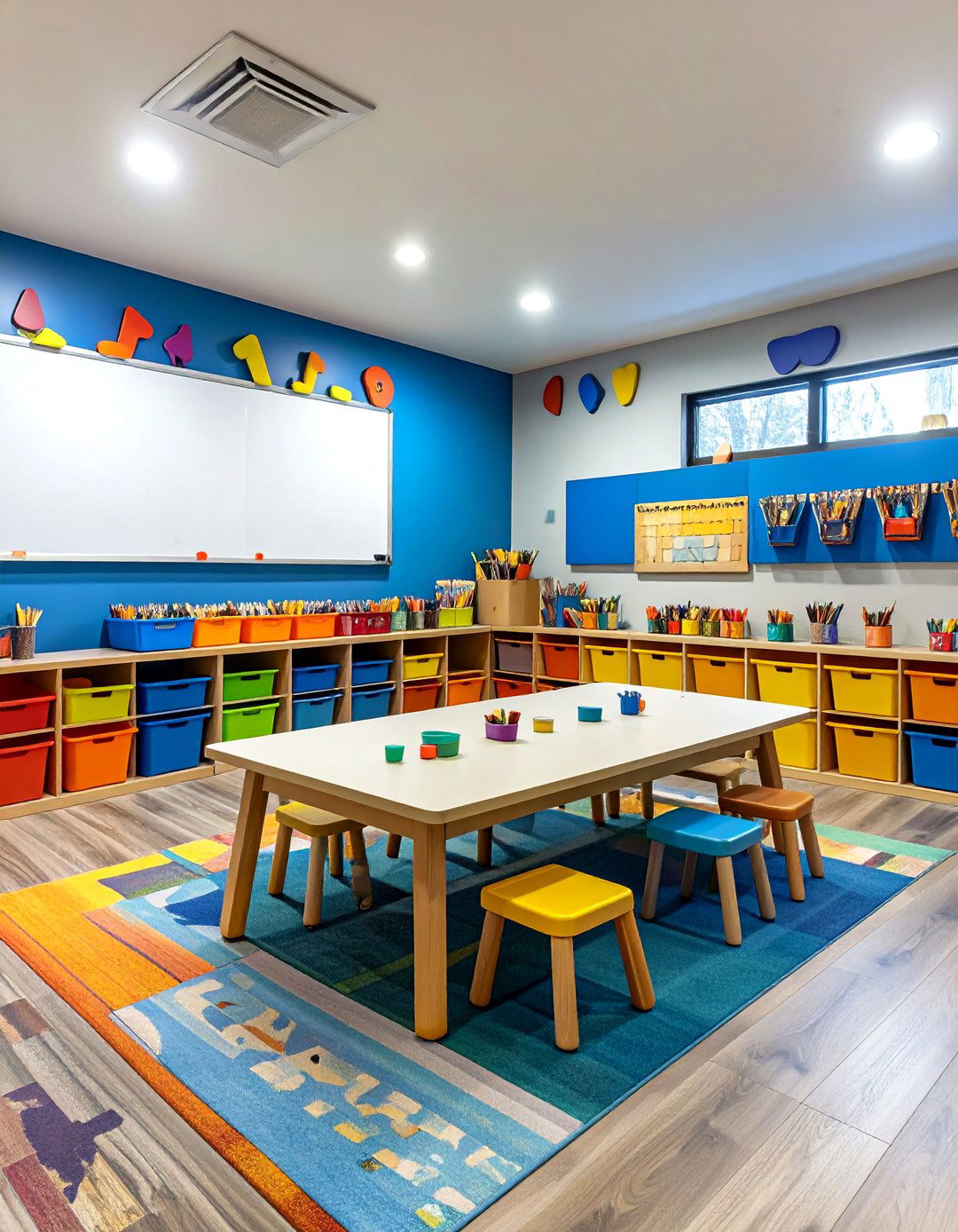 The Childrens Learning and Craft Center - 30 basement remodeling ideas