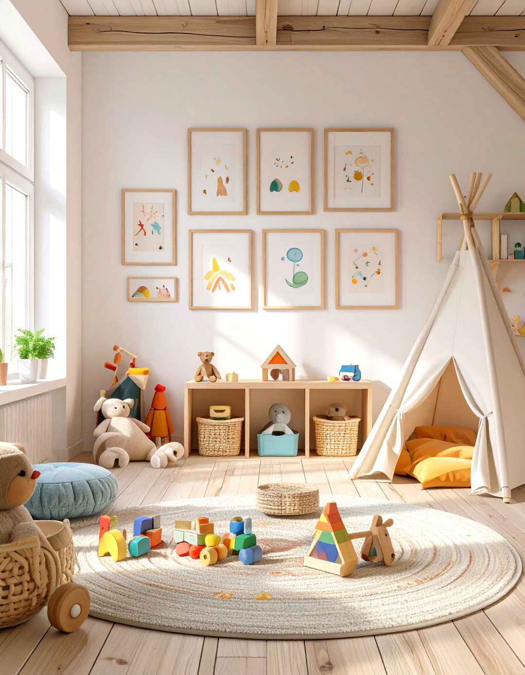 The Childrens Playroom Loft - 30 cottage core interior design ideas