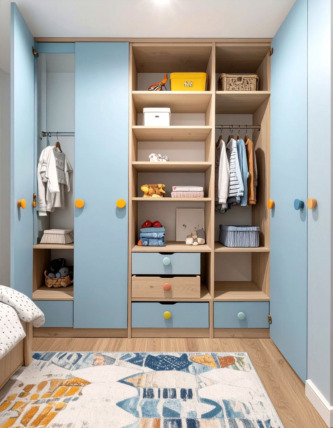 The Childs Bedroom Wardrobe - 30 built in wardrobe ideas