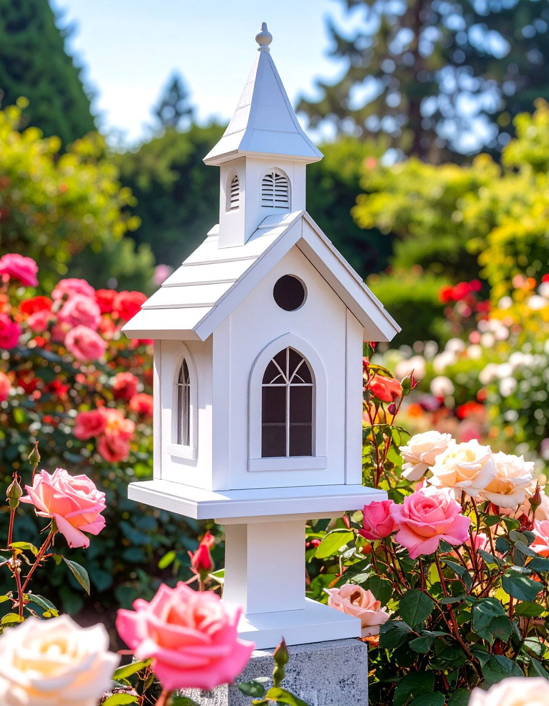 The Church Bird House Design - 30 bird house design ideas