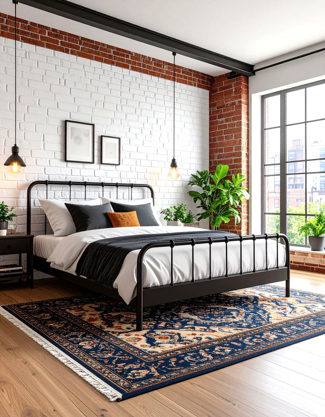 The Classic Black and White Loft Bedroom - 30 loft bedroom ideas