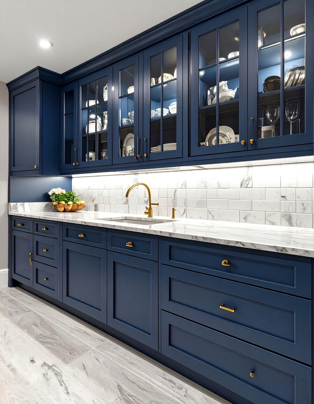 The Classic Butlers Pantry - 30 butlers pantry walk in pantry ideas