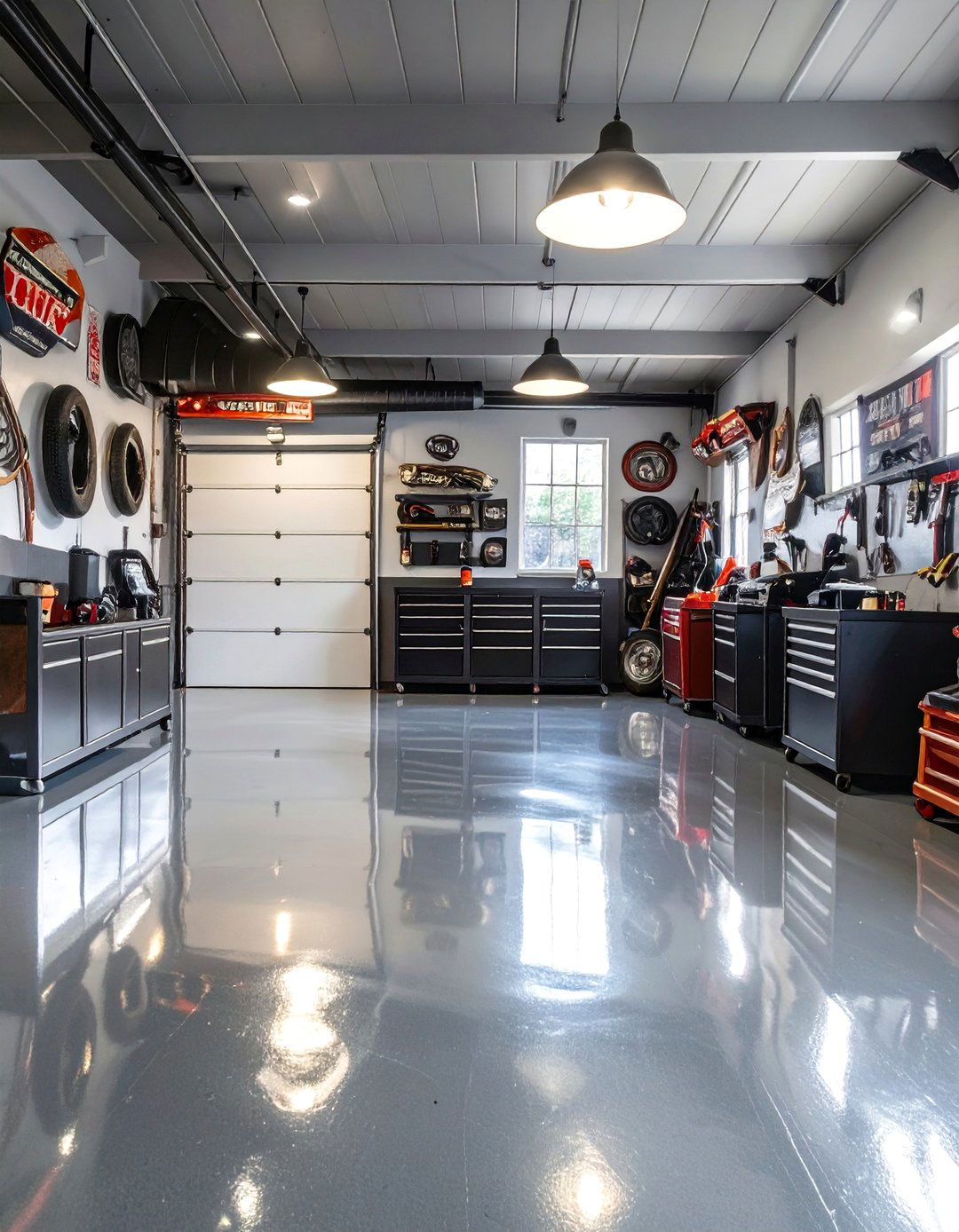The Classic Car Garage Man Cave - 30 ai man cave design ideas