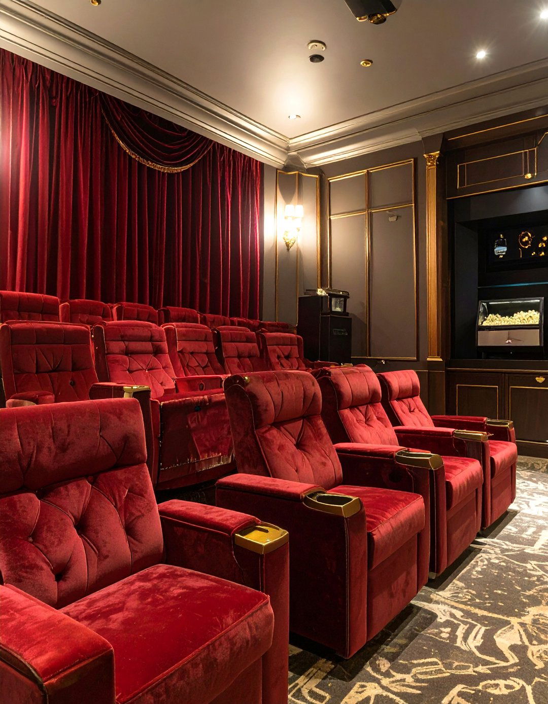The Classic Cinema Palace - 30 home theater room ideas