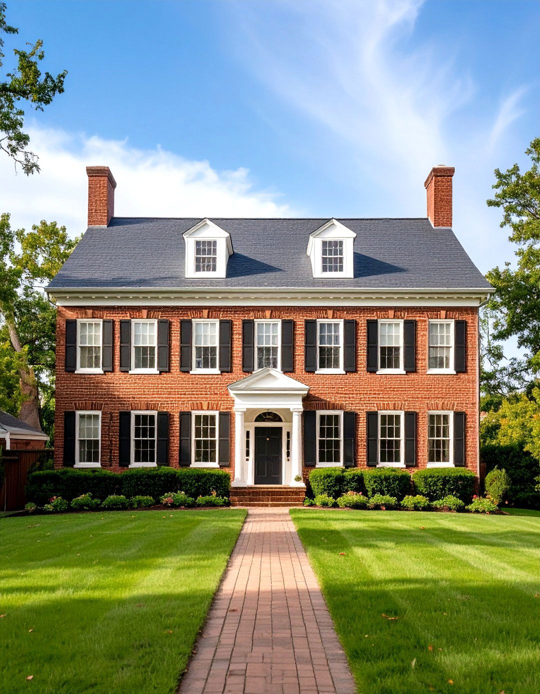 The Classic Colonial Revival Home - 30 house design plans ideas