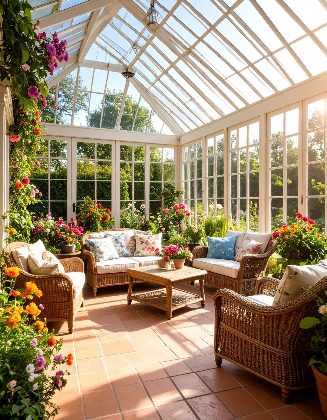 The Classic English Conservatory - 30 enclosed patio ideas