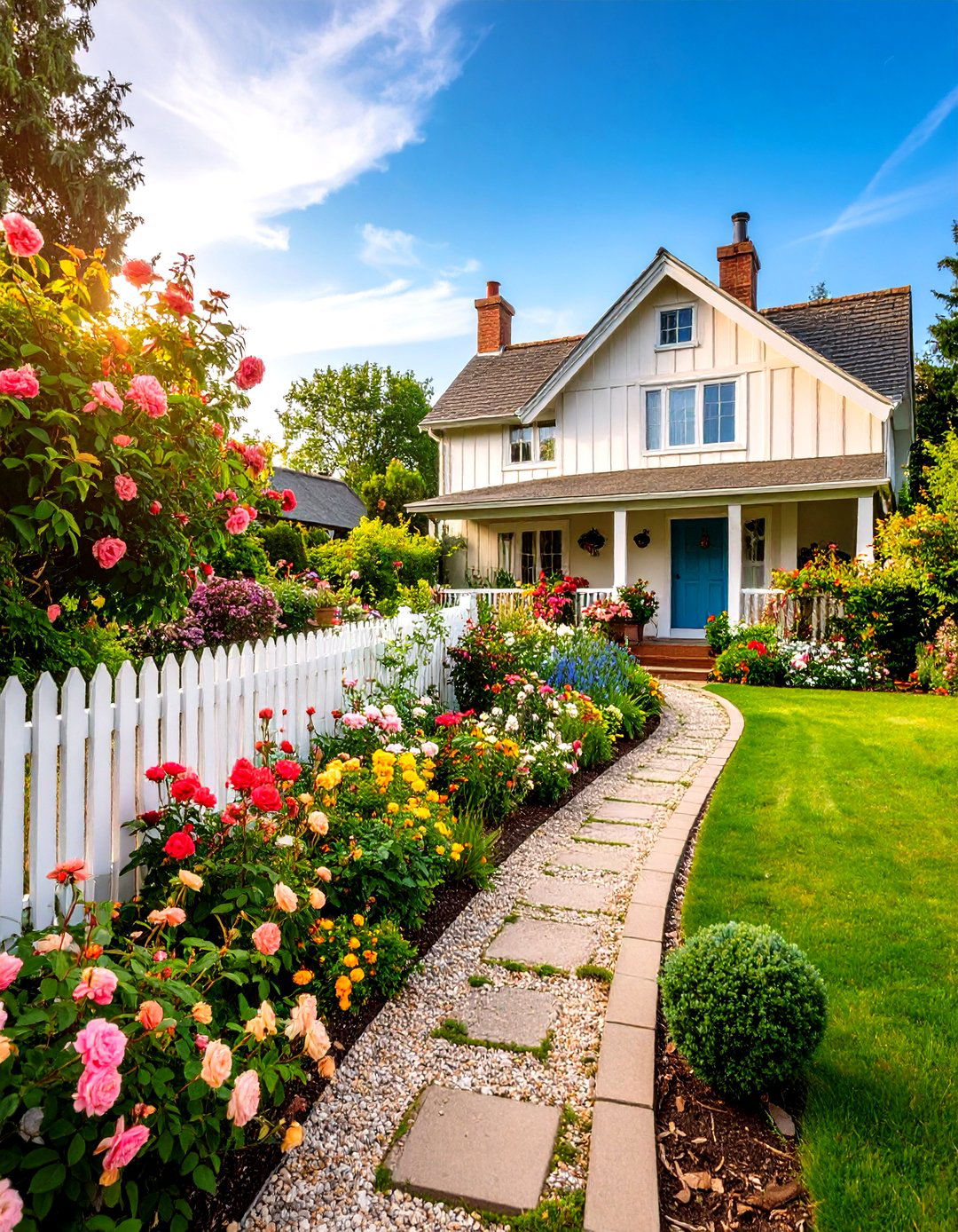 The Classic English Cottage Garden - 30 front yard and backyard landscaping ideas