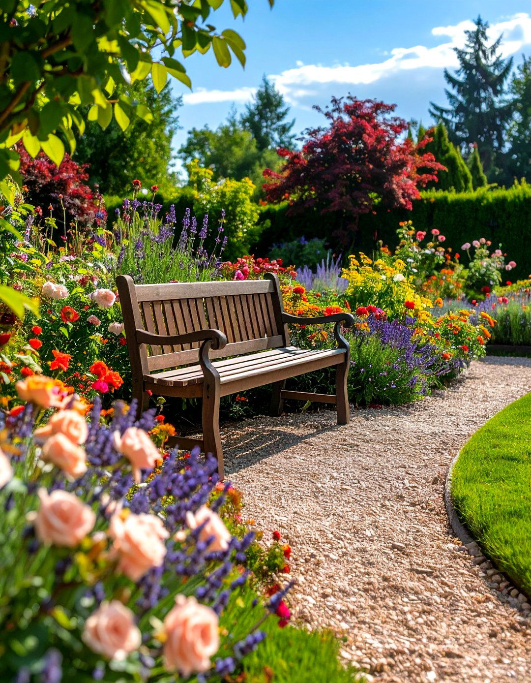 The Classic English Garden Design - 30 large backyard landscaping ideas