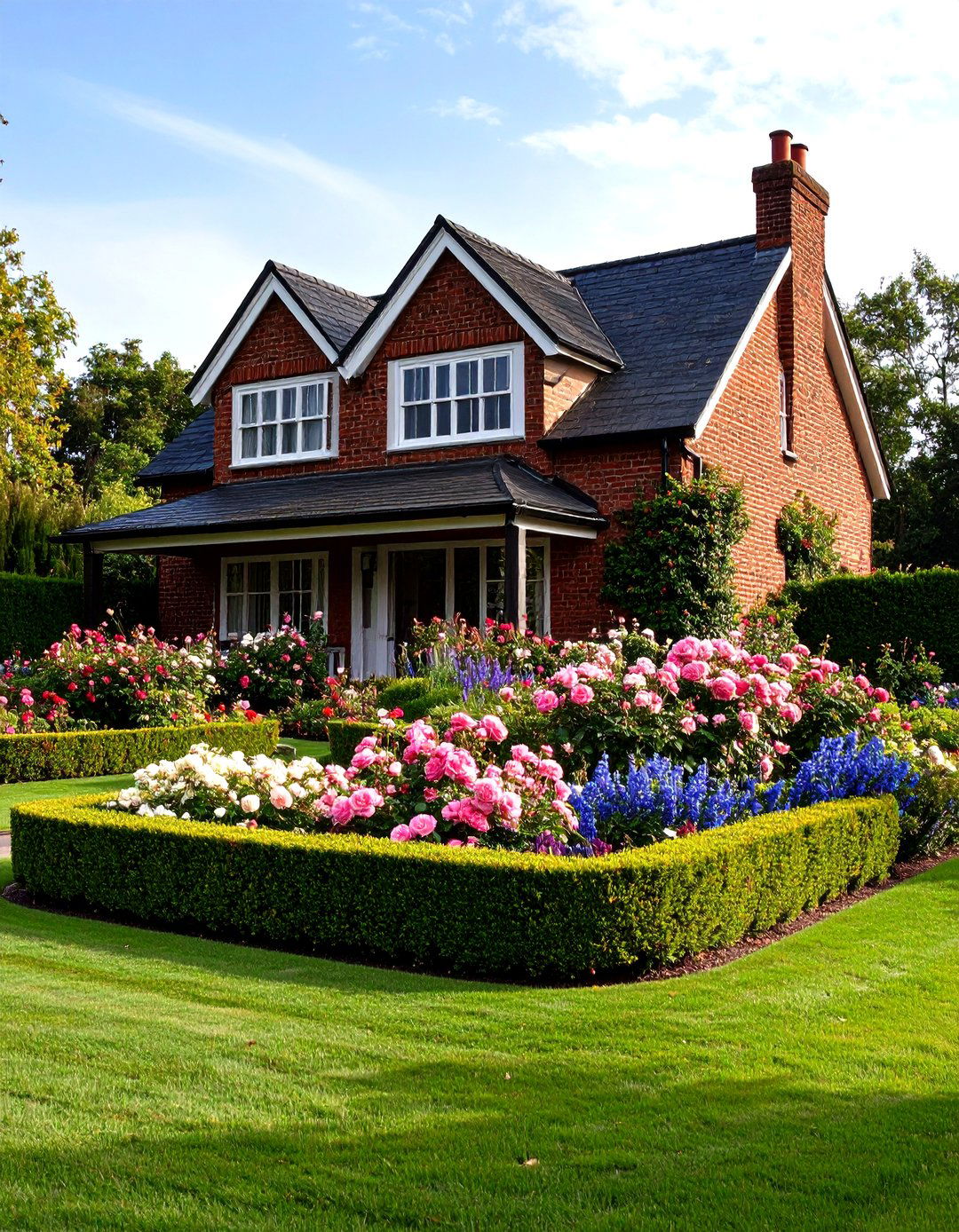 The Classic English Garden Design - 30 landscape ideas for front of house