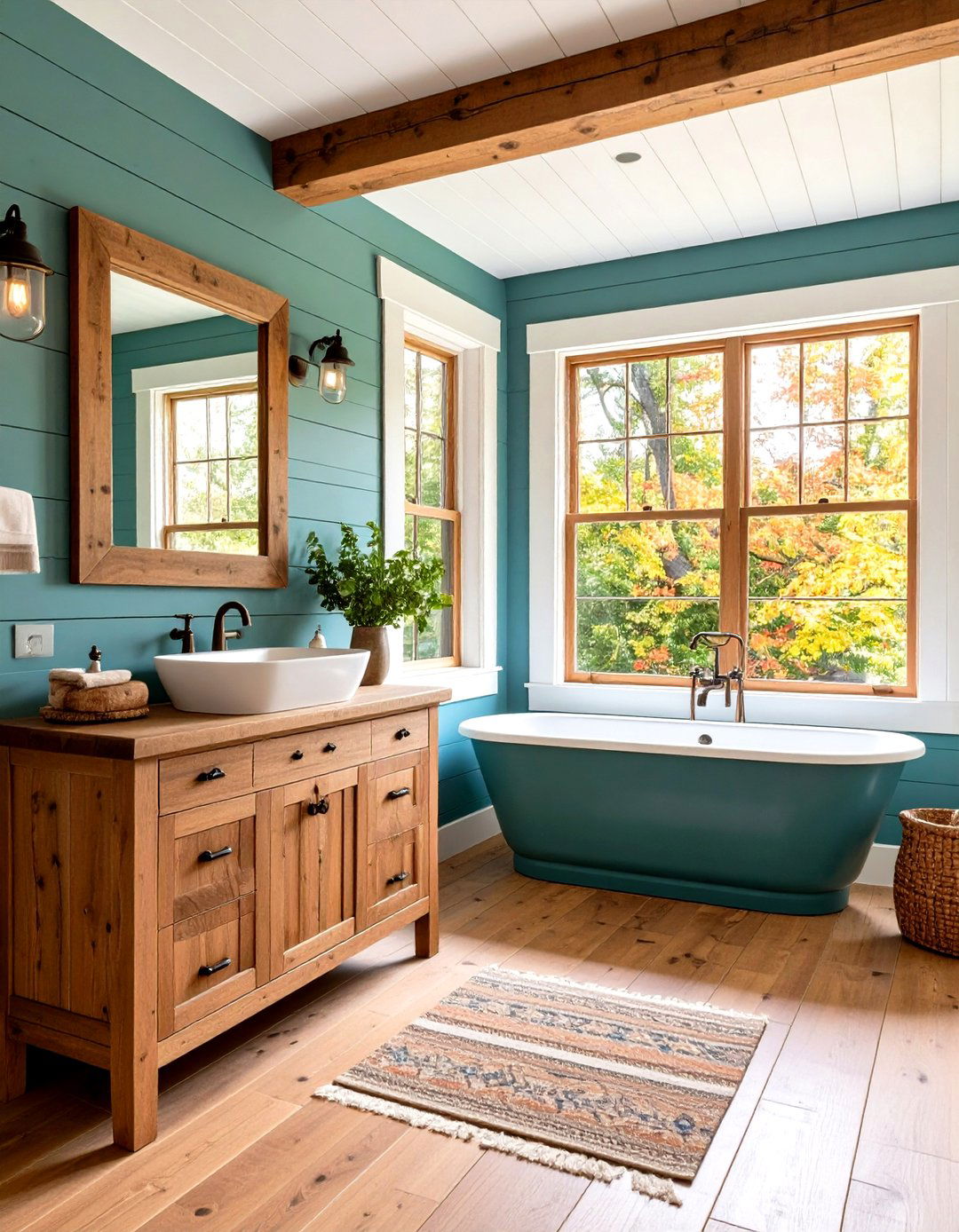 The Classic Farmhouse Guest Bathroom - 30 guest bathroom decor ideas