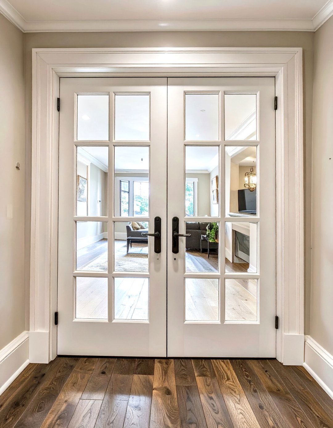 The Classic French Basement Doors - 30 basement door ideas