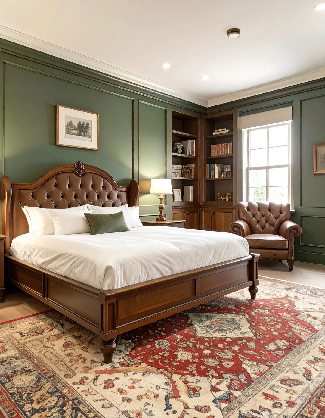 The Classic Gentlemans Bedroom - 30 masculine bedroom ideas