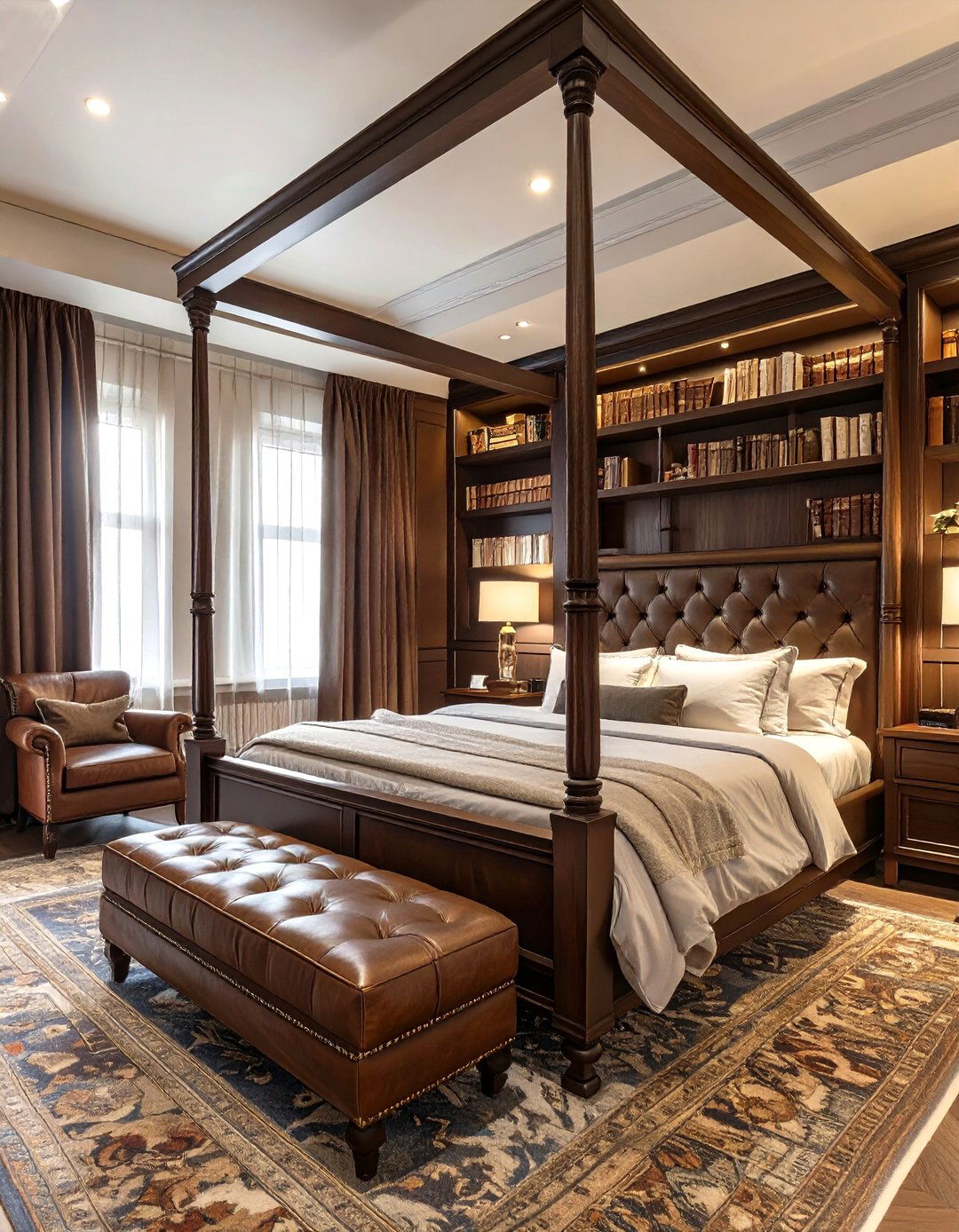 The Classic Gentlemans Bedroom - 30 male bedroom ideas
