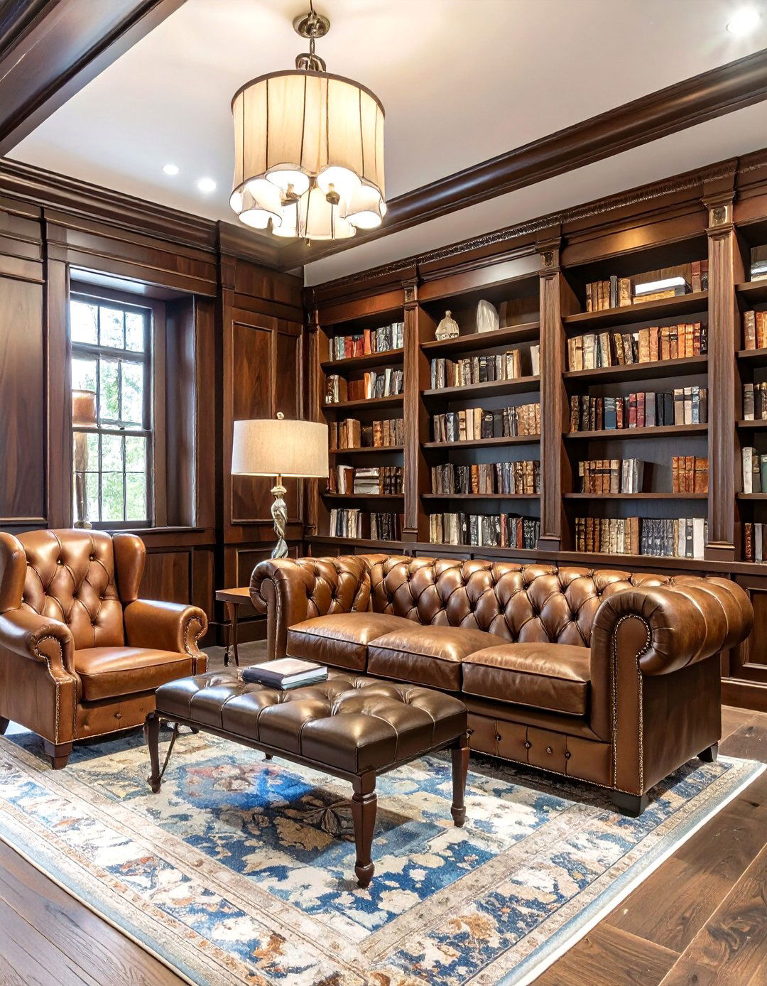 The Classic Gentlemans Club - 30 man cave furniture ideas