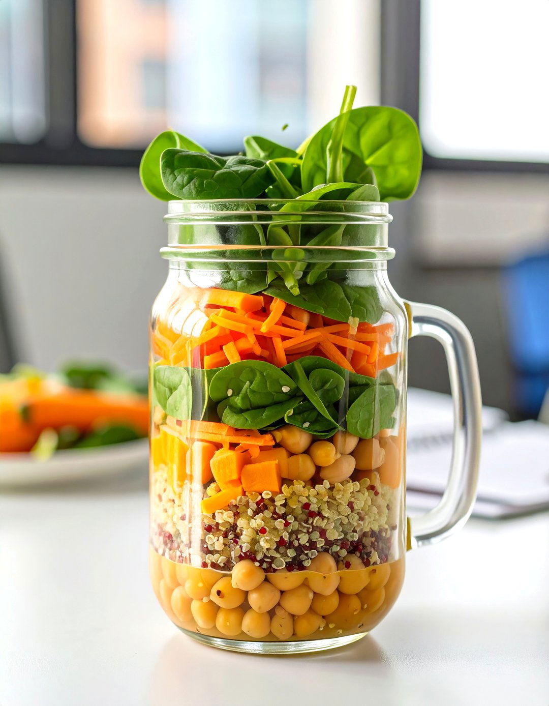 The Classic Mason Jar Salad - 30 office lunch ideas