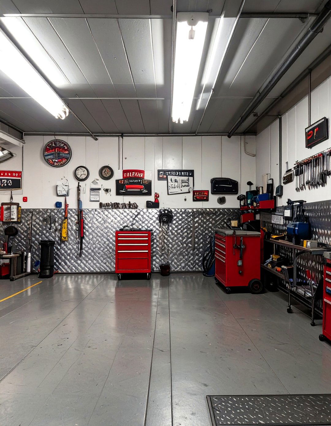 The Classic Mechanics Garage Theme - 30 diy garage workshop ideas