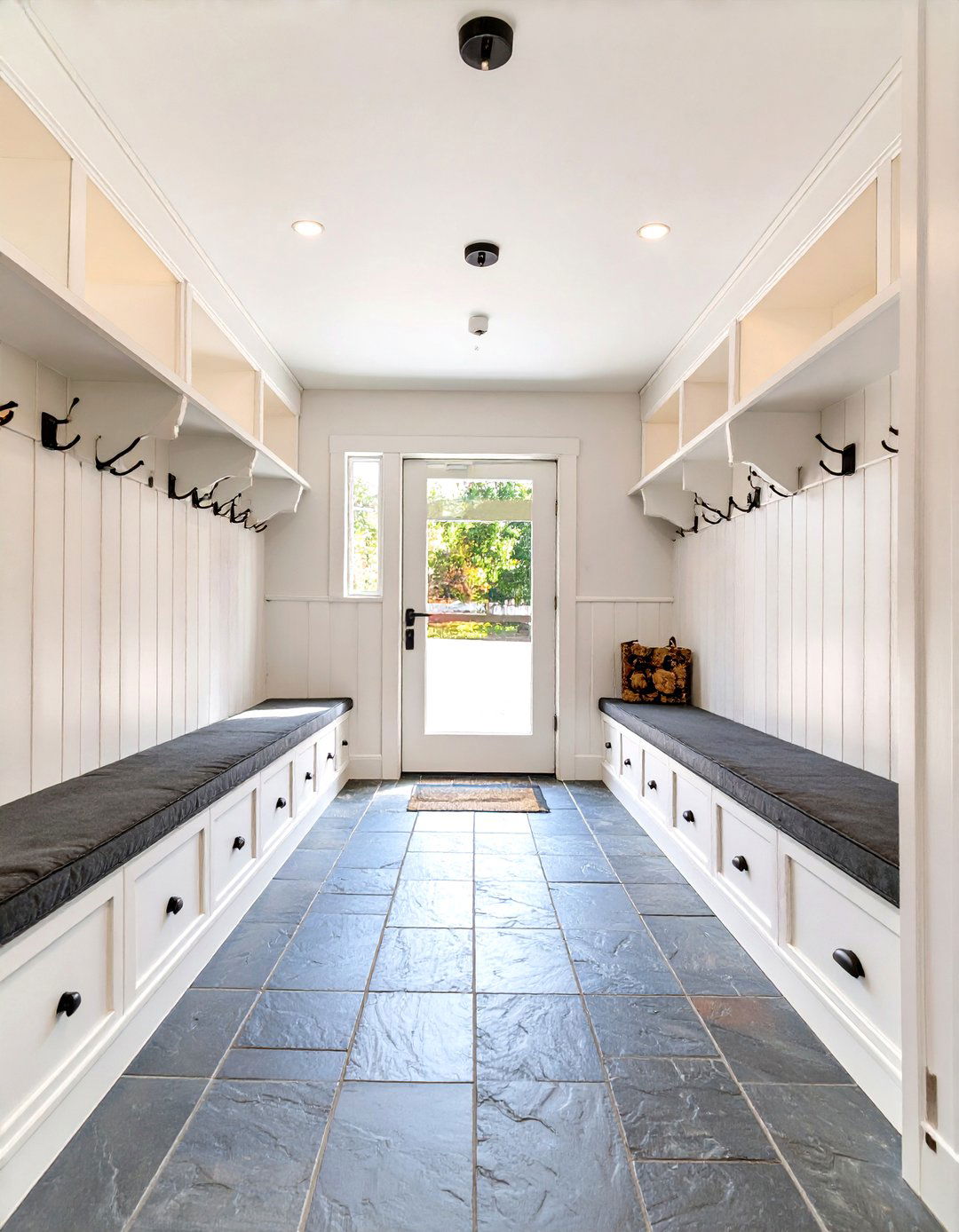 The Classic Mudroom Breezeway - 30 enclosed breezeway ideas from garage to house