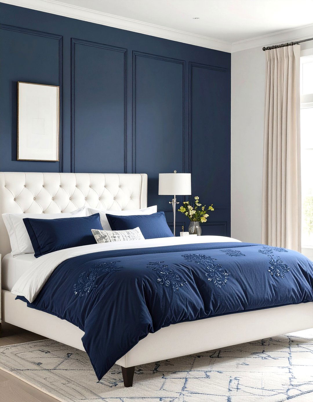 30 Navy Bedroom Ideas for a Sophisticated Space - We Love Home Blog