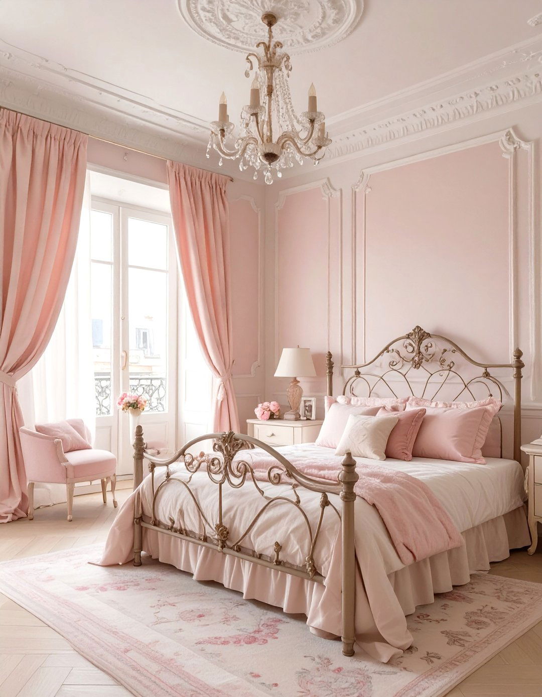 The Classic Parisian Girls Room - 30 girls room decor ideas