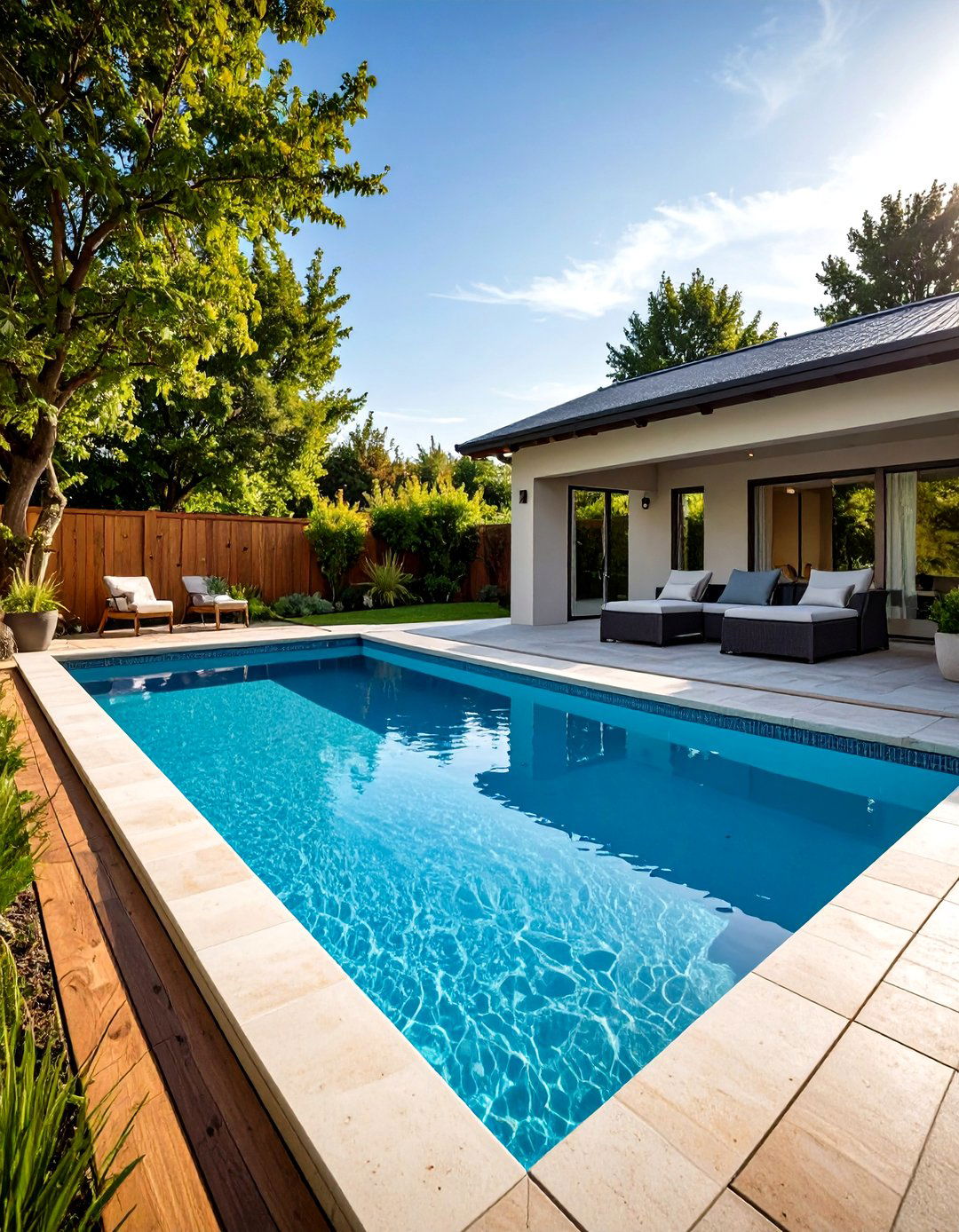 The Classic Plunge Pool - 30 pool ideas for small backyard