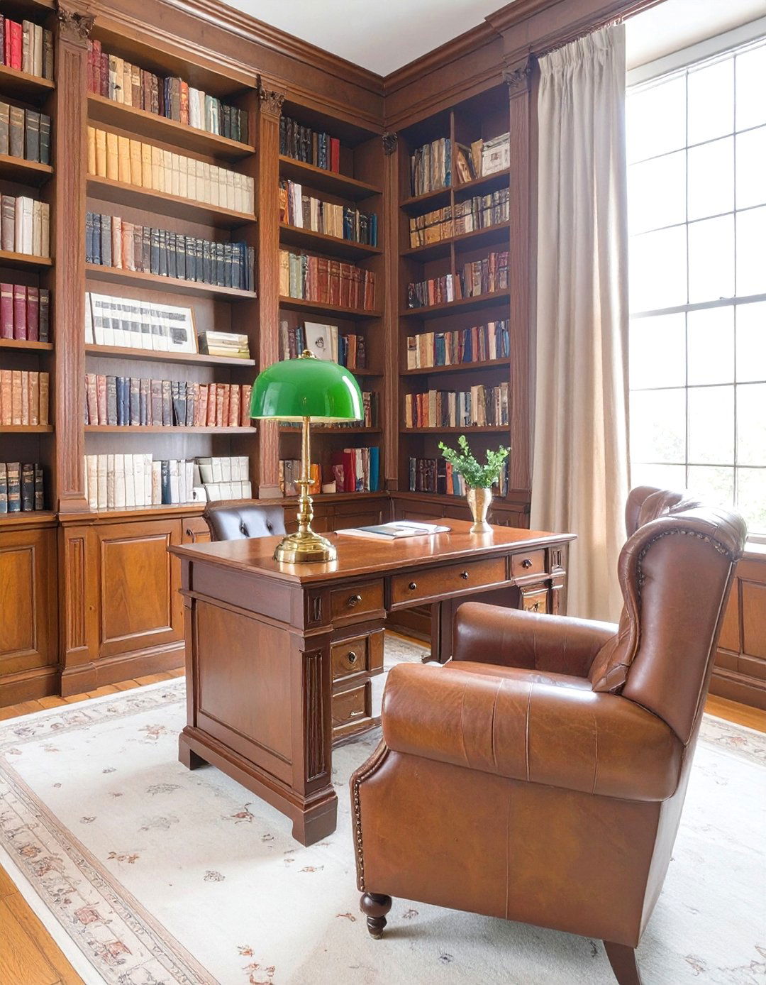 The Classic Scholars Study - 30 dark academia interior design ideas